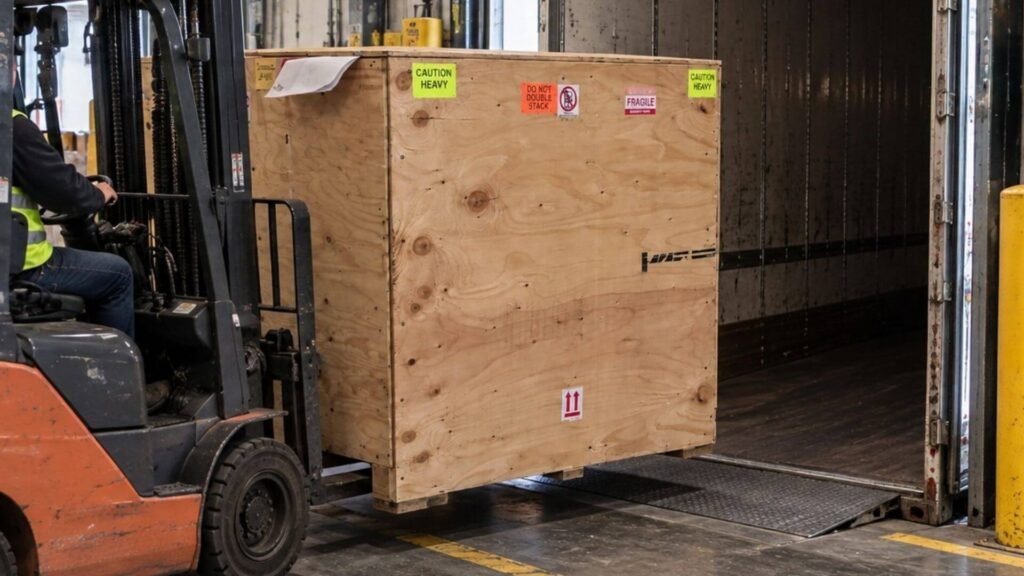 How to ship a high value crated machine LTL from California to Alaska How to ship a high value crated machine LTL from California to Alaska
