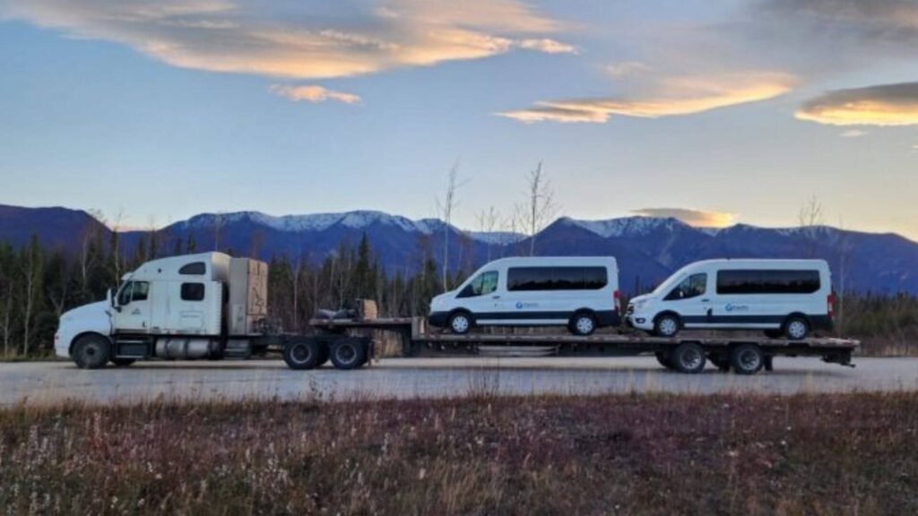 How to ship a Sprinter van cross country from Los Angeles on a long haul trailer